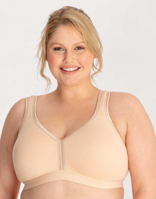 Ava & Audrey  - Ava & Audrey Faye Cotton Wire-free Support Bra