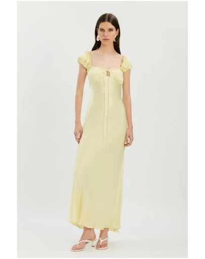 Bardot - Stasia Satin Maxi Slip Dress