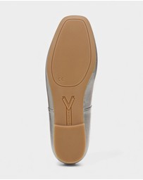 Vionic - Orinda Ballet Flat - Pewter Metallic