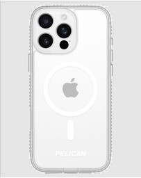 Pelican - Pelican Protector Mag Safe Case for iPhone 16 Pro Max - Clear