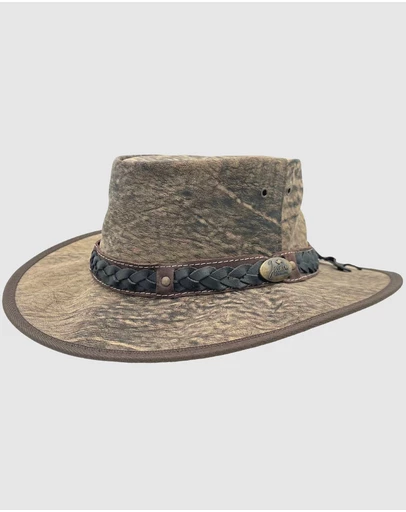 Jacaru - Jacaru 1133 Roo Nomad Traveller Hat Stonewash