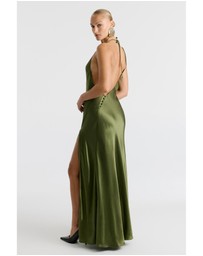 Bardot - Anastasia Satin Maxi Dress