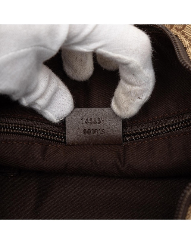 Gucci - Pre-Loved GG Canvas Crossbody