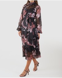 Amelius - Botanica Chiffon Dress