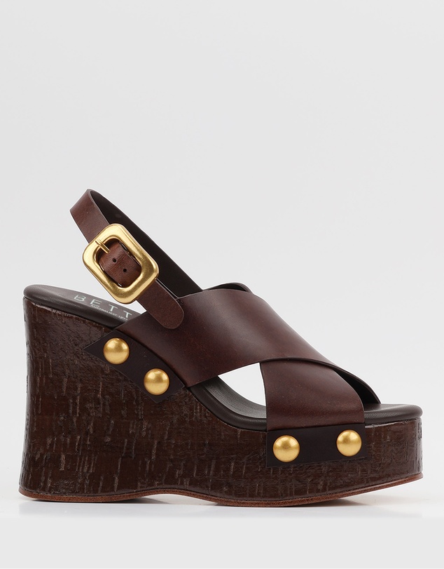 Betts - Sia Crossover Platform Wedges