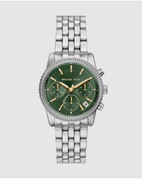 Michael Kors - Bryant Silver Tone Chronograph Watch