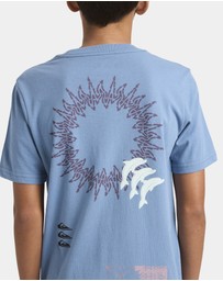 Quiksilver - Boys 8 to 16 Free Lock T-Shirt
