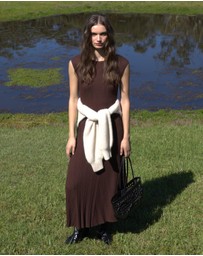 AERE - Tori Rib Knit Dress