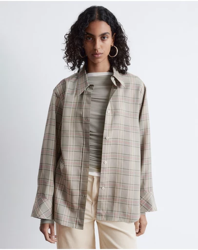 & Other Stories - Oversized Checked Shirt