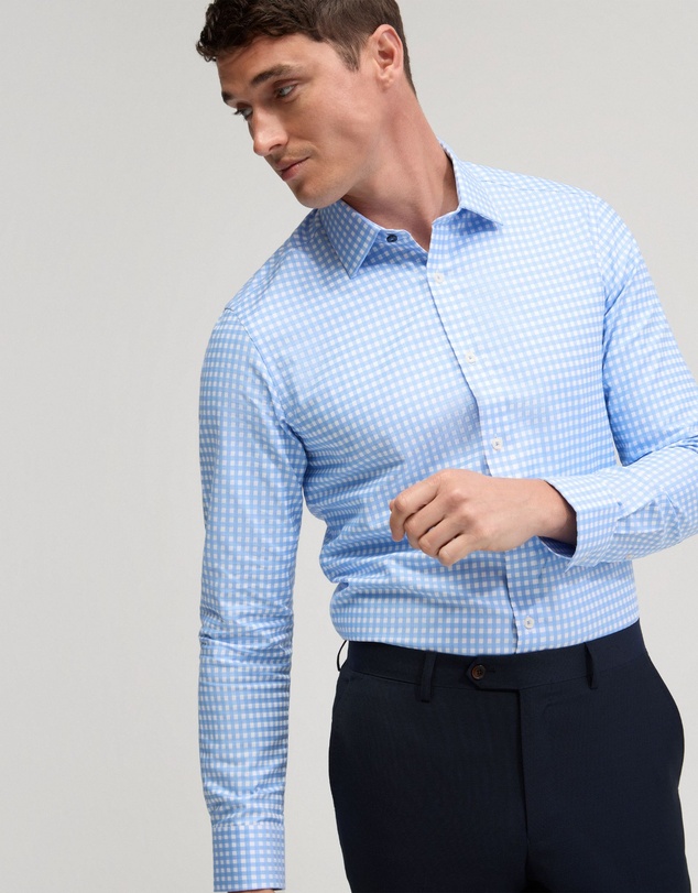 Oxford - Beckton Cotton Checked Shirt