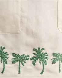Jag - Palm Embroidered Mini Dress