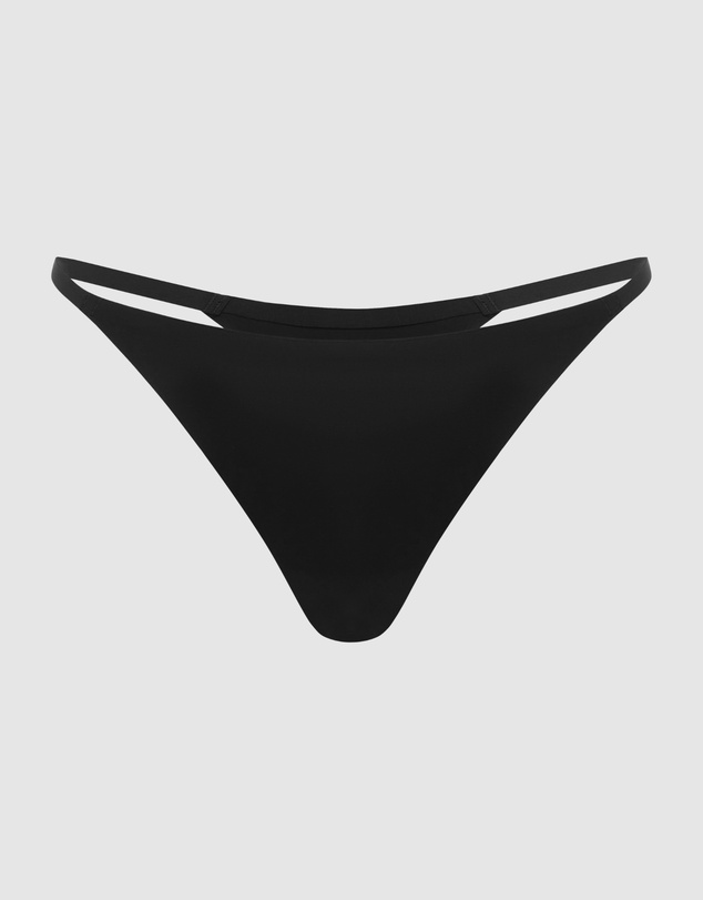 Sotto Brand - Sotto Seamless G-String Black