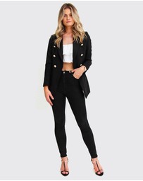 Belle & Bloom - Princess Polina Textured Weave Blazer