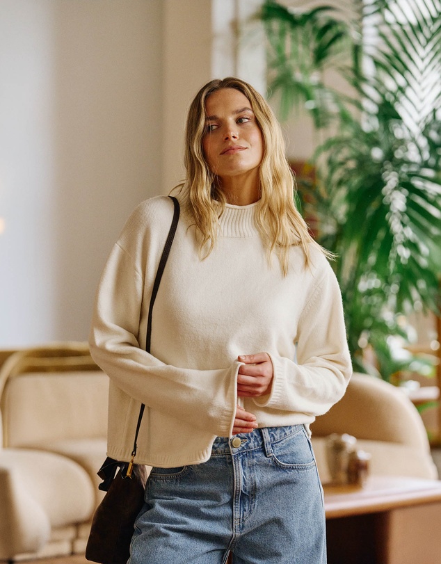 Ceres Life - Finley Funnel Neck Knit