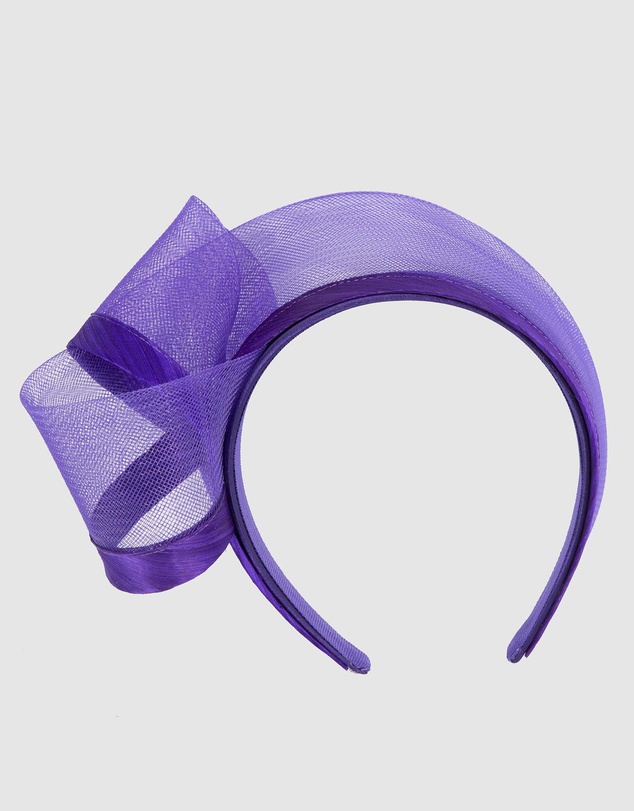 Fillies Collection - Purple Headband Fascinator