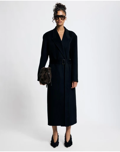 Lover - Veda Belted Wool Coat