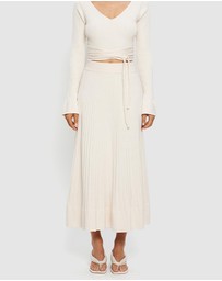KIVARI - Daphne Rib Knit Skirt
