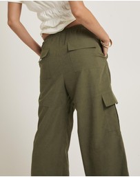 Subtitled - Mia Drap Cargo Pants
