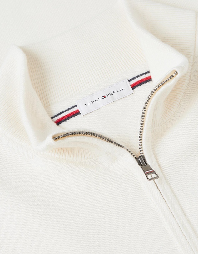 Tommy Hilfiger - Half-Zip Mock Turtleneck Jumper