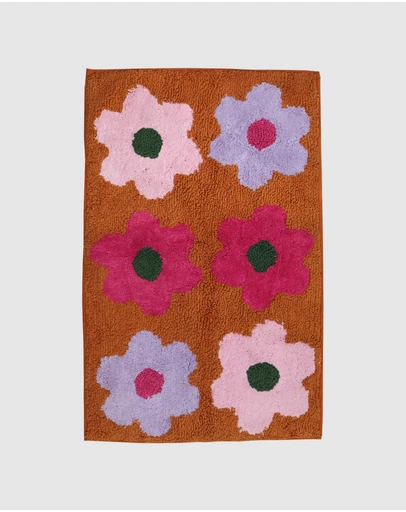 Mosey Me - Flowerbed Bath Mat