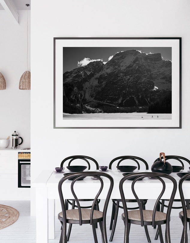 LEGGERA - Italian Sunday Stroll B&W Print