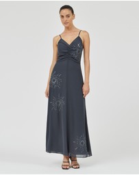 Third Form - Flicker Maxi Slip Dress
