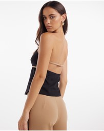Dazie - Style Queen Strapless Top