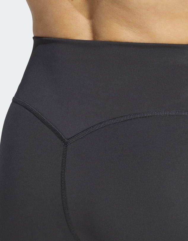adidas Performance - Optime Workout 3-Stripes Short Leggings Womens