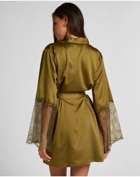 Hunkemoller - Satin Lace Kimono