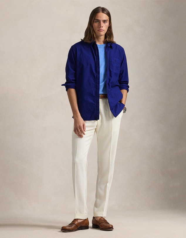 Polo Ralph Lauren - Garment-Dyed Oxford Overshirt - ICONIC EXCLUSIVE