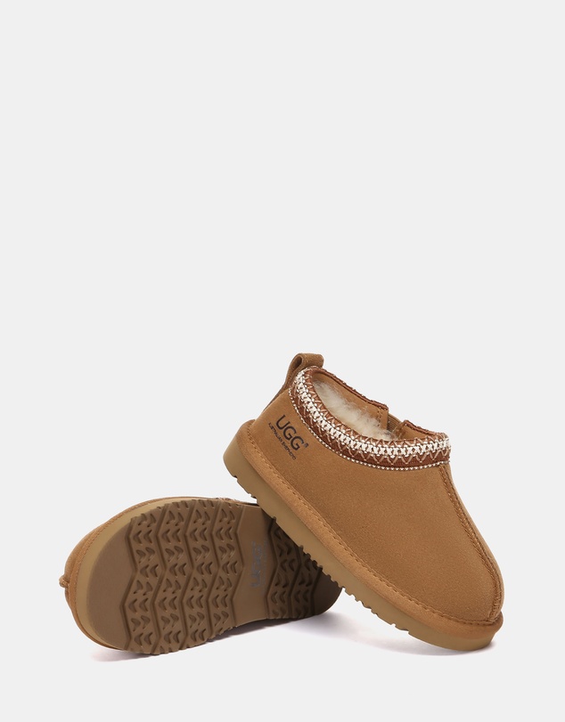 EVERAU - Australian Shepherd Ugg Tay Kids Cow Suede Upper House Shoes