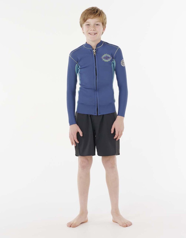 Rip Curl - Dawn Patrol Front Zip Wetsuit Jacket - Kids