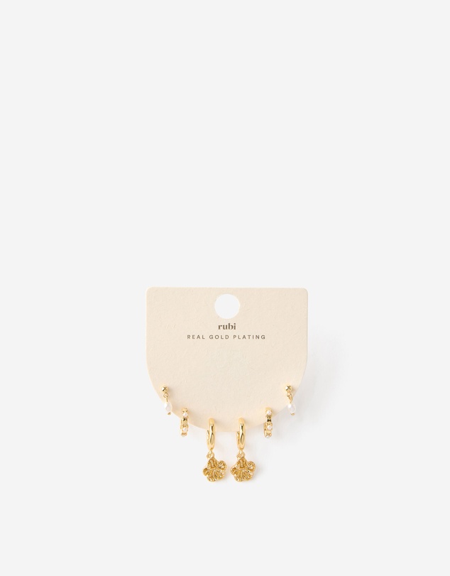 Rubi - 3Pk Mid Earring