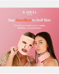 Kahlia Skin - LED Silicone Radiant Mask - Face, Neck & Décolletage