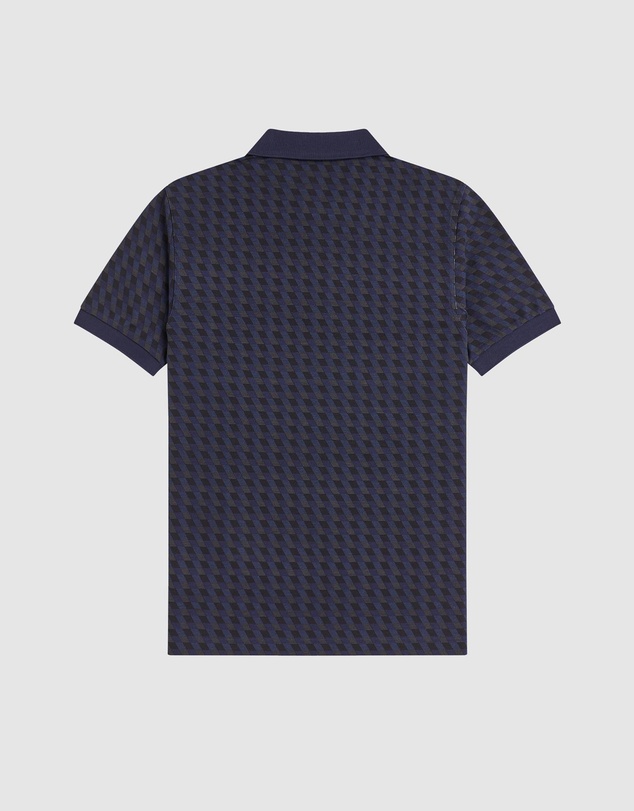 Fred Perry - Slanted Geometric Print Fred Perry Shirt