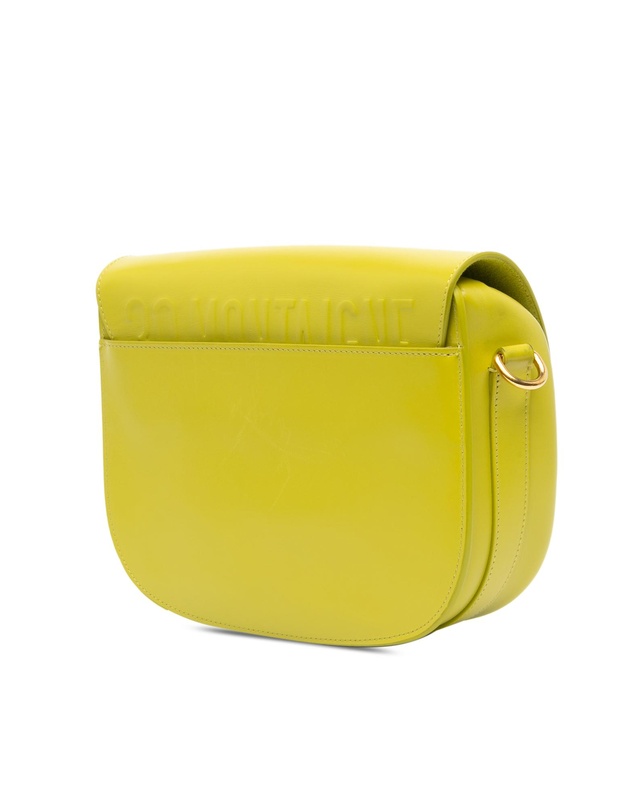 Pre-Loved by Azura Reborn - Pre-Loved dior Pre-owned Dior Caro Saddle Bag Lime