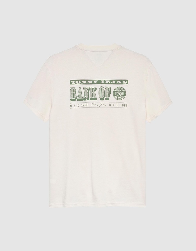 Tommy Jeans - Regular Bills Backprint Short Sleeve T-Shirt