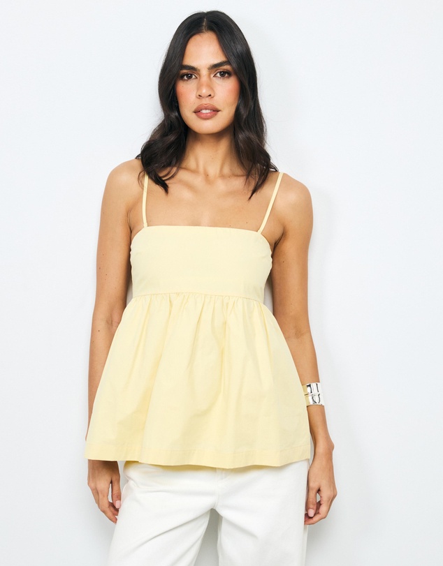 AERE - Sofia Removable Strap Bandeau Top