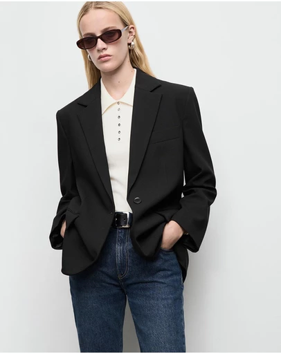 M.N.G - Straight Jacket With Flap Pockets