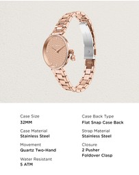 Michael Kors - Pyper Rose Gold Analogue Watch
