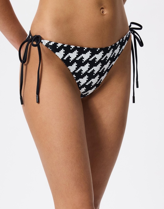 Perfect Moment - Houndstooth Pm Bikini Top