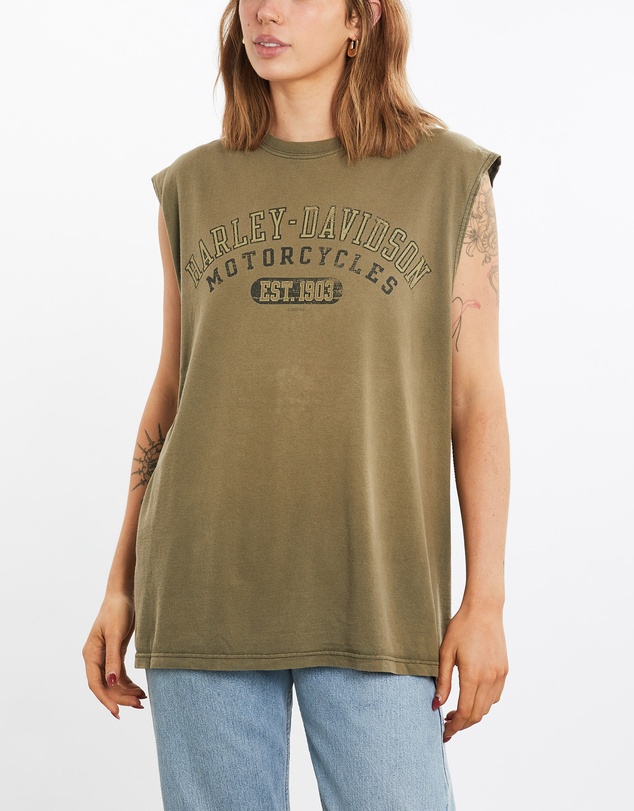 Vintage by The Real Deal - Pre Loved - Vintage Harley Davidson Tank