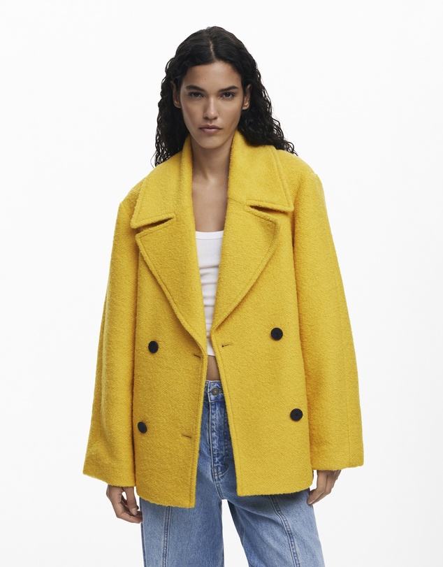Desigual - Short fleece coat