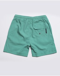 Vacancy Co - Sea Foam Swim Short - Youth