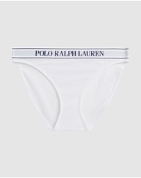 Polo Ralph Lauren - Polo Essentials Cotton Blend High Leg Bikini Brief