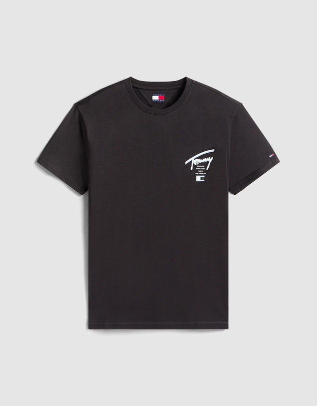 Tommy Jeans - Signature Back Logo Crew Neck T-Shirt