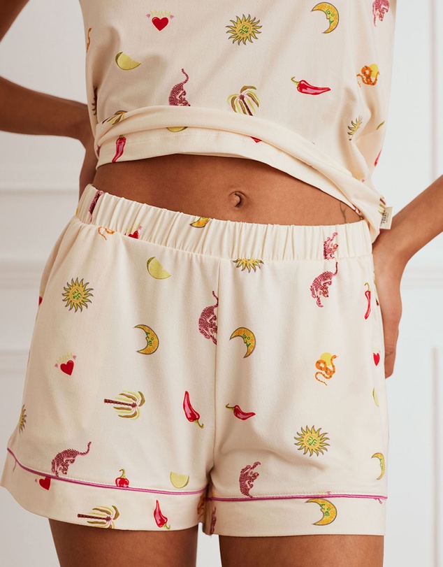 Chelsea Peers - Desert Icons Print Short Pyjama Set