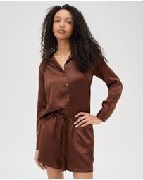 CAMIXA - Lulu Silk Shorts