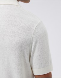 AERE - Linen Blend Knit Shirt