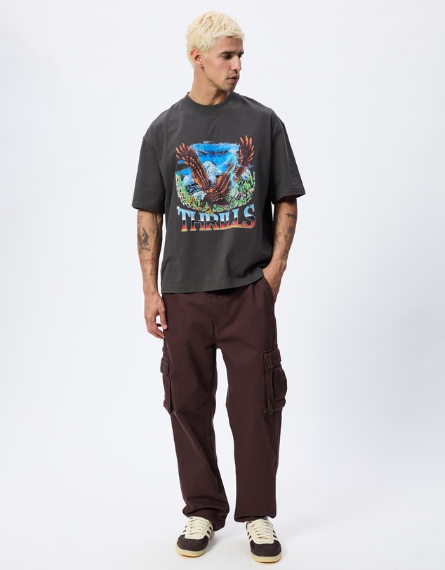 Thrills - Seen Heard Oversize Box Crop Tee